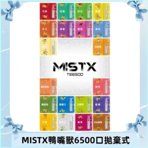 MIST X 鴨嘴獸6500口拋棄式電子煙#台灣現貨#