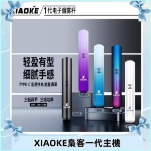 XIAOKE梟客一代主機 可變檔式電子霧化煙桿|三檔功率調節