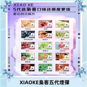 梟客五代煙彈|XIAOKE可替換式電子煙|通用Relx6代|ILIA五代主機
